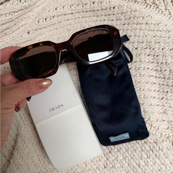 Prada Accessories - Prada Brown Sunglasses